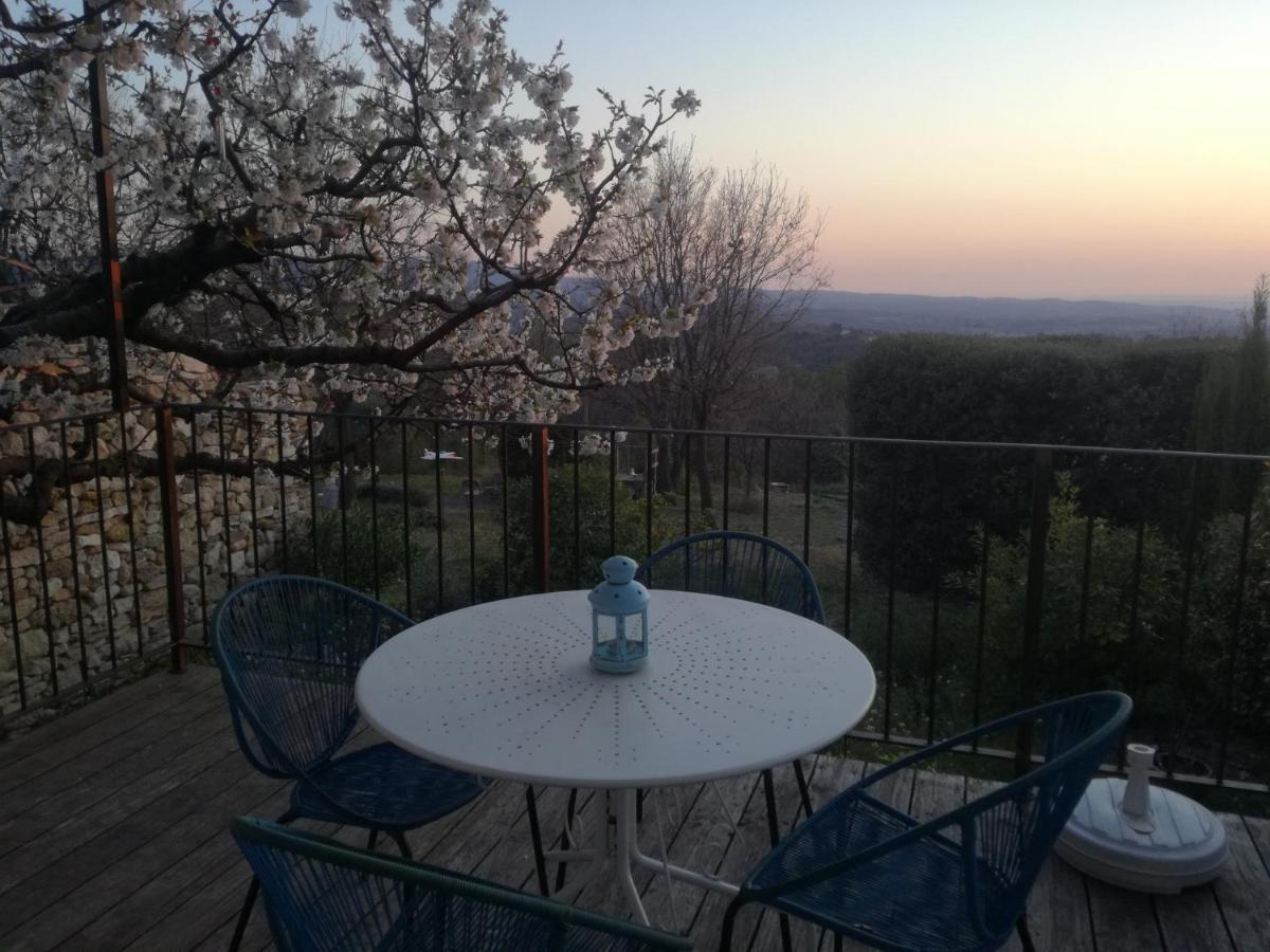Les Cerisiers De Stella Villa Blauvac Bagian luar foto