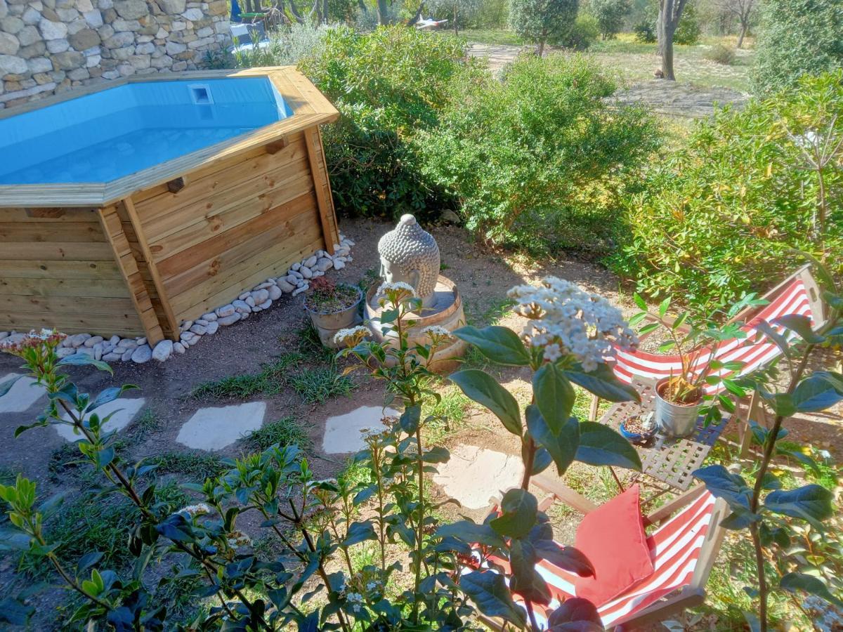 Les Cerisiers De Stella Villa Blauvac Bagian luar foto